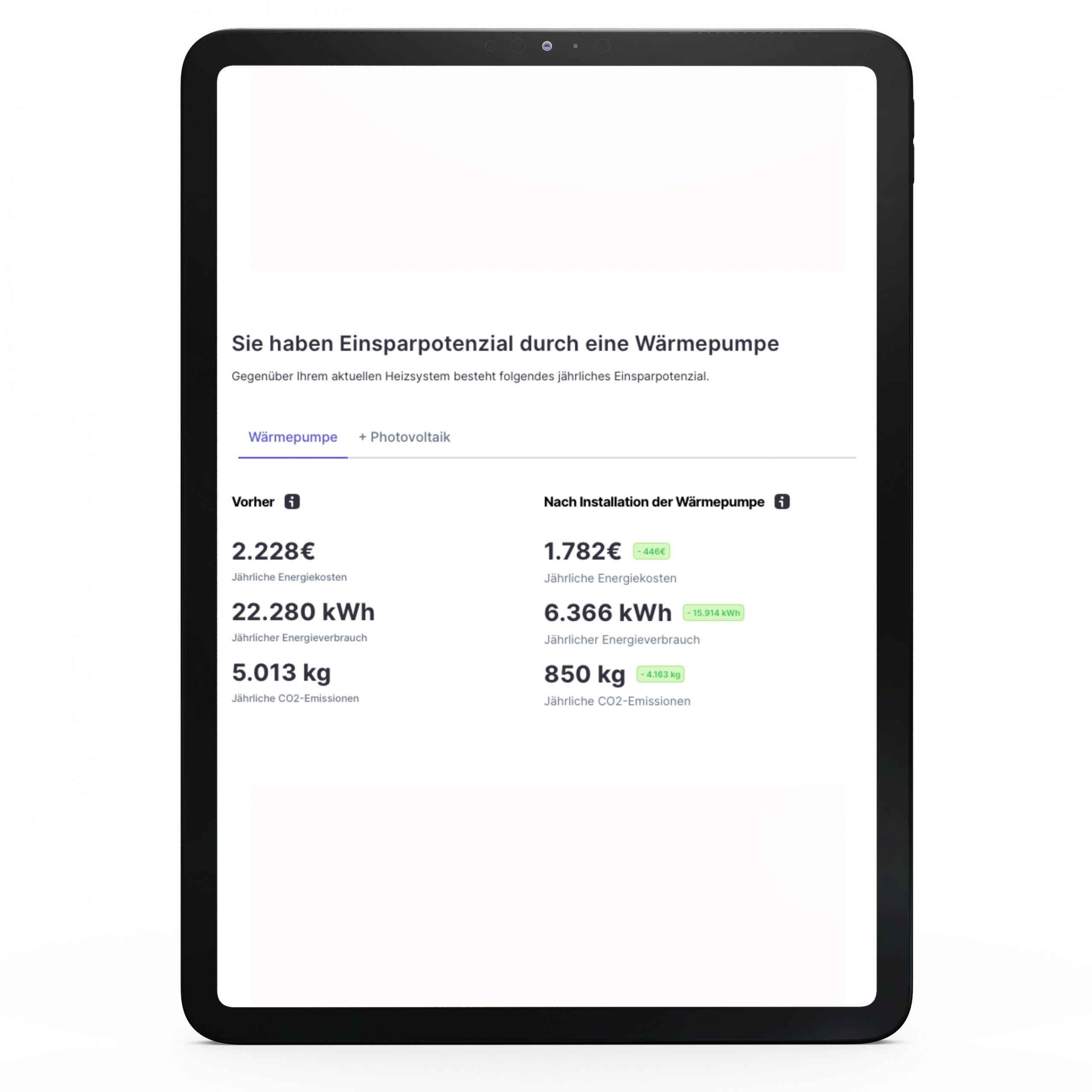 Aircona-Wärmepumpen-Check-Einsparung